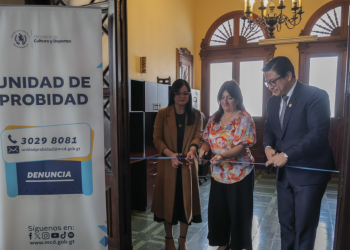 Ministerio de Cultura y Deportes inauguró su Unidad de Probidad. / Foto: MCD.