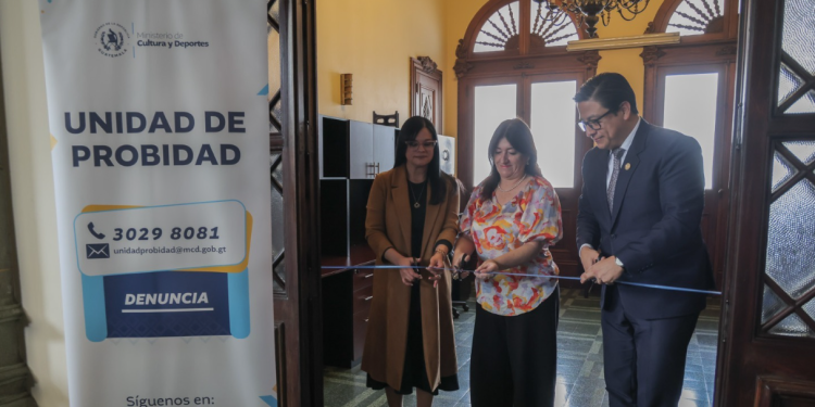 Ministerio de Cultura y Deportes inauguró su Unidad de Probidad. / Foto: MCD.