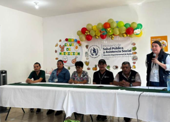 El Club de Nutrición beneficia a población zacapaneca./Foto: MAGA.