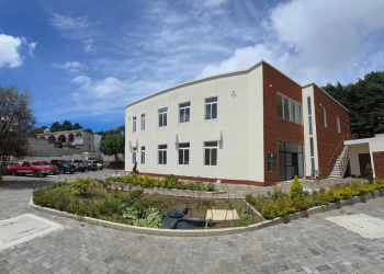 Nuevo edificio del Centro de Salud en Patzicía beneficiará a más de 42 mil habitantes. (Foto: MSPAS)