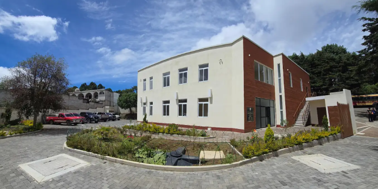 Nuevo edificio del Centro de Salud en Patzicía beneficiará a más de 42 mil habitantes. (Foto: MSPAS)