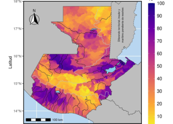 Insivumeh alerta por altos niveles de saturación de suelos en Guatemala. (Foto: Insivumeh)