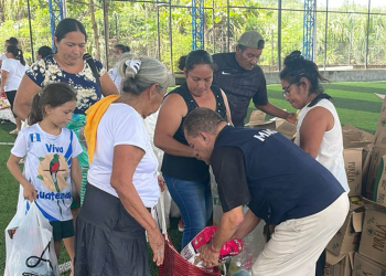El MAGA beneficio a más de 10 mil familias con alimentos del programa APA. (Foto: MAGA)