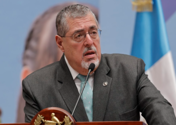 En la conferencia de prensa participó el presidente bernardo Arévalo, en la que informó que participará en la Asamblea General de la ONU.