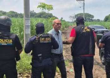 Romeo Ramos Cruz, exalcalde de Santa Lucía Cotzumalguapa, Escuintla. / Foto: Mingob