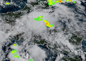 Lluvias disminuirán durante la semana./Foto: NOAA.