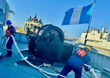 El Ejército de Guatemala destacó que la inclusión de personal y embarcaciones propias representa un hito en su participación internacional. / Foto: Ejército