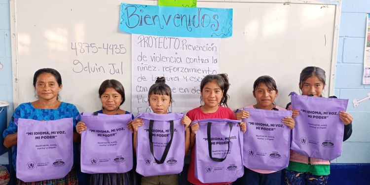 DIGEBI impulsa acompañamiento pedagógico en idioma materno para niñas. (Foto: DIGEBI)