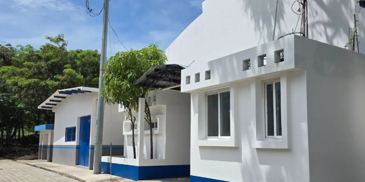 UCEE renovó centro de salud en Ipala./Foto: UCEE.