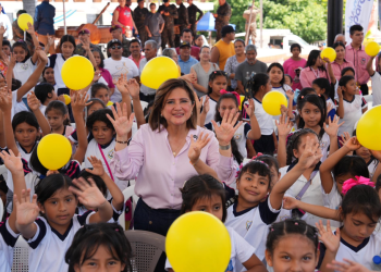 Junto a la SECCATID, se llevó a cabo la iniciativa Volvamos al Parque en Santa Catarina Mita, en Jutiapa. (Foto: Vicepresidencia de la República)