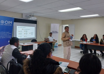 IGM impulsa Política Migratoria en el departamento de Quetzaltenango. (Foto: IGM)