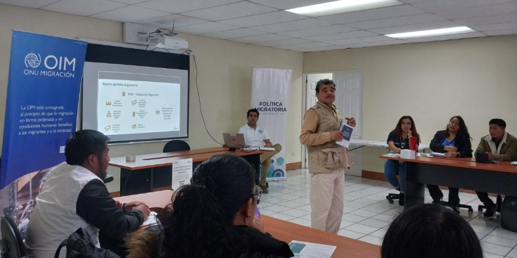 IGM impulsa Política Migratoria en el departamento de Quetzaltenango. (Foto: IGM)