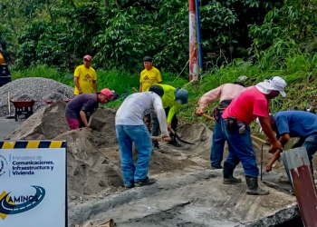 Caminos atiende emergencias causadas por lluvias./Foto: CIV.