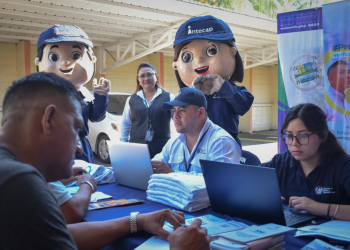 Feria de Empleo en Escuintla concluye exitosamente./Foto: Mintrab.