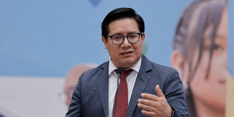 El Comisionado presidencial de Gobierno Abierto y electrónico, Edie Cux