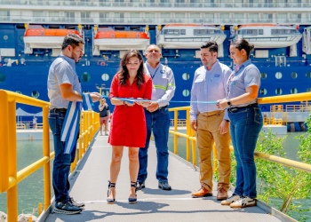 Inguat inaugura la temporada de cruceros 2025-2026./Foto: Inguat.