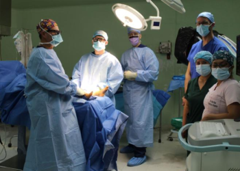 Operación Arcoíris llevó a cabo 40 cirugías en Huehuetenango./Foto: MSPAS.