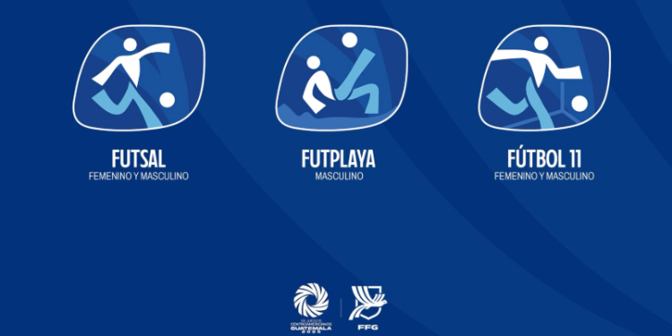 Así se jugará el futbol en sus tres modalidades durante los Juegos Centroamericanos Guatemala 2025