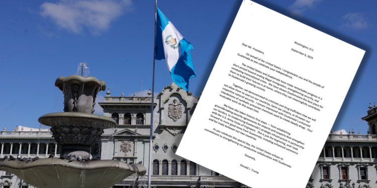 Presidente de Estados Unidos, Donald Trump, envía carta al presidente y el pueblo de Guatemala por el aniversario de independencia. / Foto: AGN.