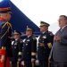Presidente Bernardo Arévalo participa en actos de conmemoración de aniversario de la Escuela Politécnica y el Día del Cadete. / Foto: Gilber Garcia