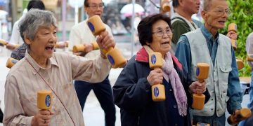 El número de centenarios en Japón ha crecido desde 1963, cuando se empezó a recopilar información sobre ellos.