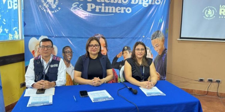 Seguimiento a temas de protección infantil y atención a emergencias en Escuintla