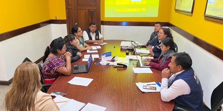 La mesa departamental Planea fortalece su articulación interinstitucional en Quiché