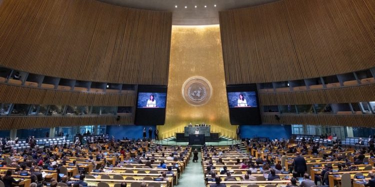La ONU conmemora su 80 aniversario, juanto al inicio del octagécima sesión de la Asamblea General, en medio de un mundo que afronta tensiones y guerras. /Foto: ONU