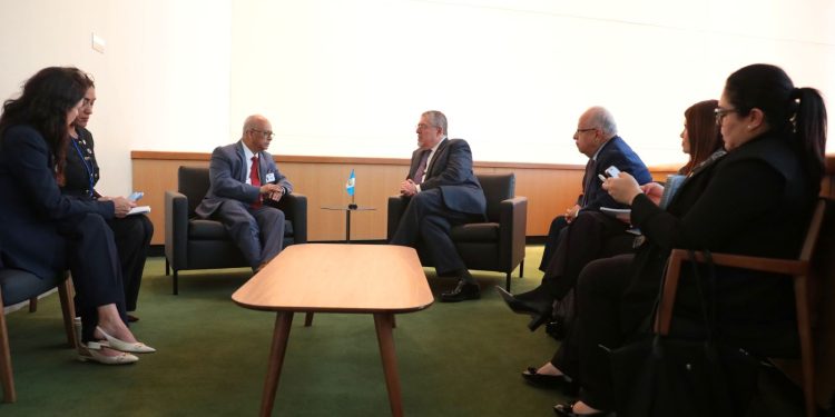 El presidente Bernardo Arévalo tuvo una apretada agenda de trabajo durante su visita a Nueva York para participar en la 80 Asamblea General de la ONU.