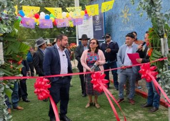 Inauguran proyecto de mejoramiento vial en Santa Apolonia