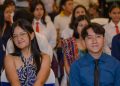 Jóvenes demuestran su civismo tocando temas de interés social. / Foto: Gobernación Departamental de Retalhuleu.