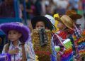Estampa cultural durante el desfile de preprimaria. / Foto: Gobernación Departamental de Retalhuleu.