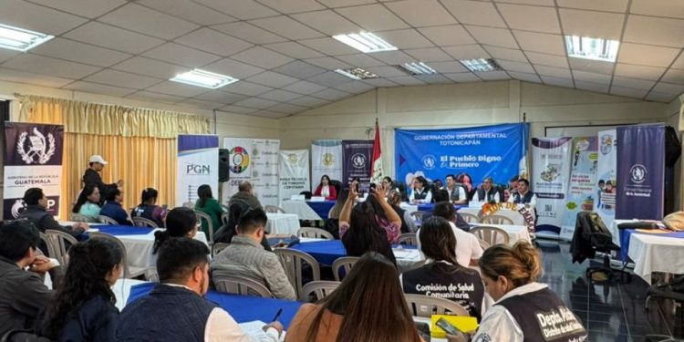 Codevet de Totonicapán da seguimiento a las acciones para la prevención de embarazos en adolescentes