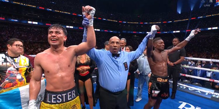 Lester Martínez termina con empate por decisión dividida luego de una pelea épica en Las Vegas