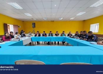 Autoridades coordinan acciones para fortalecer la seguridad en San Lucas Tolimán