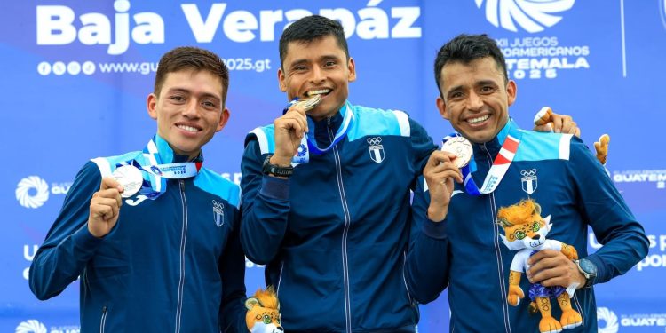Los Barrondo dominan la marcha en los Juegos Centroamericanos Guatemala 2025