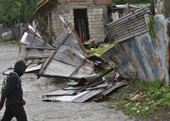 Huracán Melissa tras su paso por Jamaica.