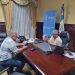 Firma de convenios de ejecución de obras en El Asintal, Retalhuleu