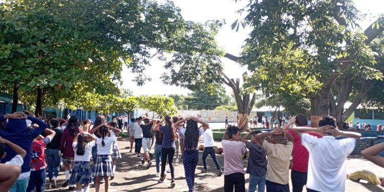 Mineduc fortalece la cultura de prevención en centros educativos de Escuintla