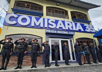 Inauguran Comisaría de la PNC en Tiquisate, Escuintla