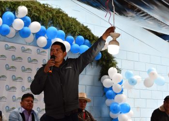 Comunidad en San Sebastián, Huehuetenango, recepciona proyecto de energía eléctrica