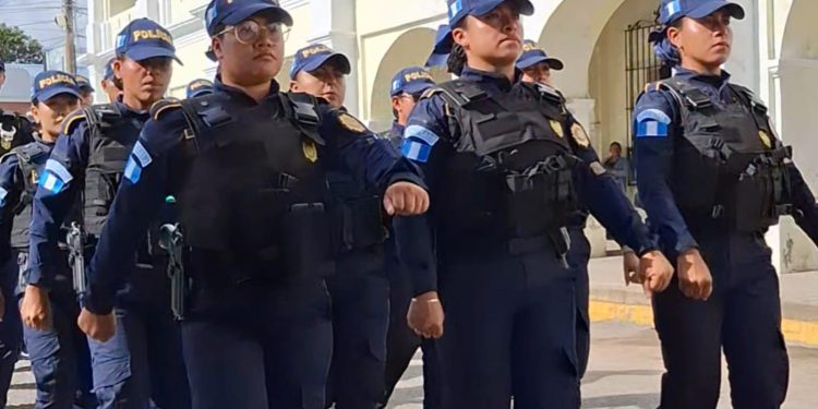 Fortalecen la seguridad con incorporación de nuevos elementos de la PNC en Jutiapa