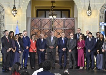 Presidente reconoce la labor de las Naciones Unidas a 80 años de su creación. / Foto: Alvaro Interiano.