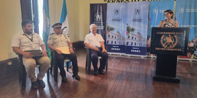 Seguimiento a temas de seguridad y la atención a bosques tropicales en Retalhuleu