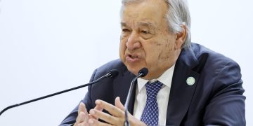 António Guterres, secretario general de la ONU.