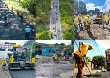 Covial ejecuta un plan de bacheo bajo el Plan Conecta. / Foto: CIV.