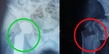 Hospital de Retalhuleu realiza primera cirugía de cadera con prótesis modular. (Foto: MSPAS)