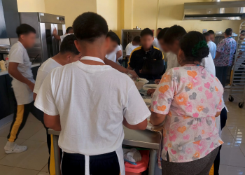 Mintrab capacita a jóvenes en situación de protección./Foto: SBS.