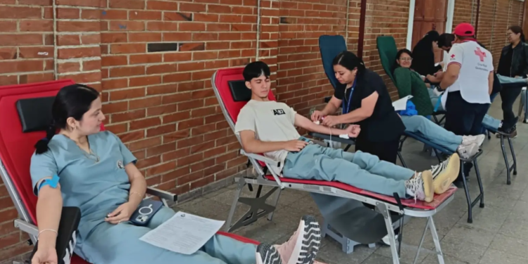 Hospital regional de Huehuetenango impulsa jornadas de donación de sangre. (Foto: MSPAS)