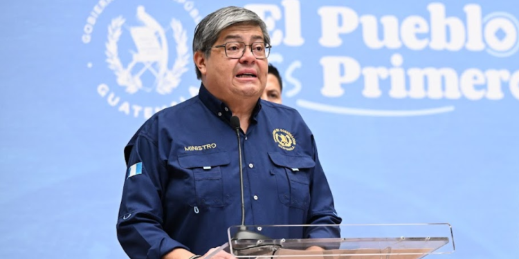 Ministro de Gobernación, Francisco Jiménez. / Foto: Byron de la Cruz.